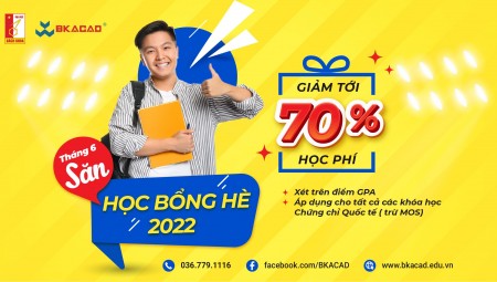 SĂN HỌC BỔNG HÈ 2022 - NHẬN NGAY HỌC BỔNG LÊN TỚI 70%