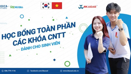 Học bổng toàn phần dành cho sinh viên nằm trong khuôn khổ Chương trình  “Nâng cao kiến thức CNTT cho sinh viên tại Việt Nam”